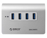 ORICO M3H4 Aluminum 4 Port Super Speed USB3.0 Hub VL812 Controller for Mac PC