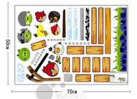 Angry Birds Wall Stickers